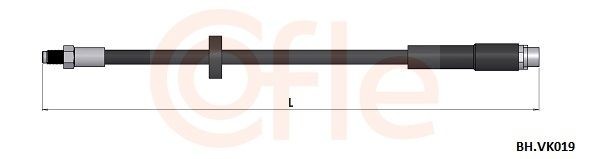 COFLE Brake hose Article number: 92.BH.VK019 cheaply