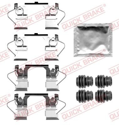 QUICK BRAKE 109-0116 Lisakomplekt, ketaspiduriklotsid INSIGNIA 2.0 GSi 4x4 (35) 209 HP Diisel
