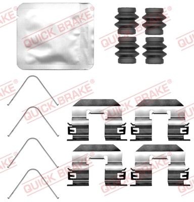 QUICK BRAKE Accessory Kit, disc brake pads Article number: 109-0117 cheaply