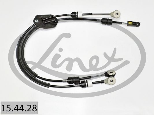 LINEX 15.44.28 Cable, manual transmission TRANSIT 2.2 TDCi 100 PS Diesel