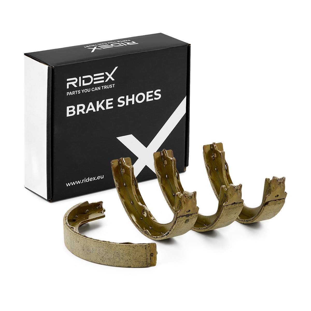 RIDEX Brake Shoe Set Article number: 70B0406 cheaply