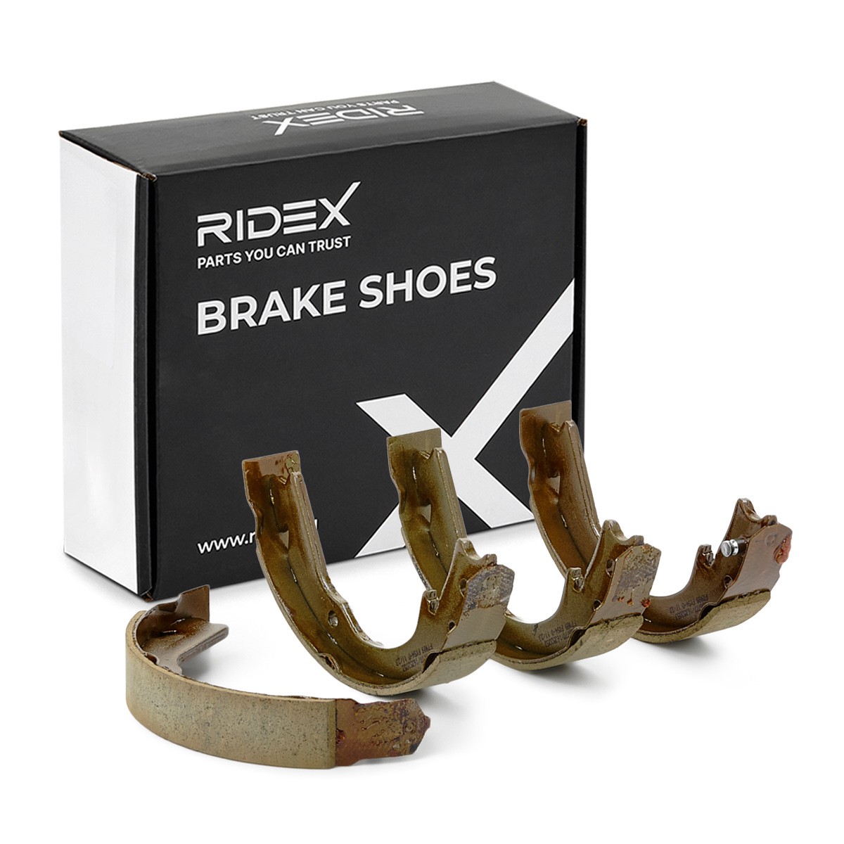 RIDEX Brake Shoe Set Article number: 70B0408 cheaply
