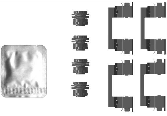 TEXTAR 82553300 Lisakomplekt, ketaspiduriklotsid INSIGNIA 2.0 GSi 4x4 (35) 209 HP Diisel