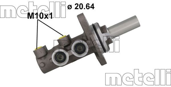 METELLI Brake master cylinder Article number: 05-1162 cheaply