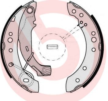 BREMBO Brake Shoe Set Article number: S 61 526 cheaply