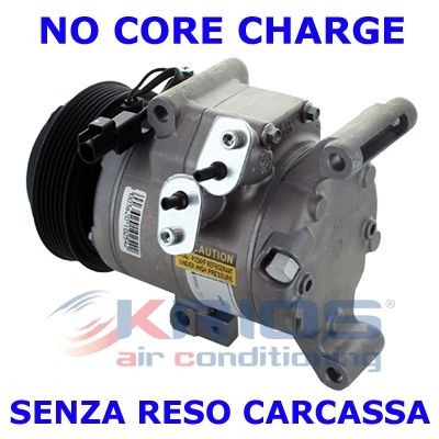 MEAT & DORIA Air conditioning compressor Article number: K19125R cheaply