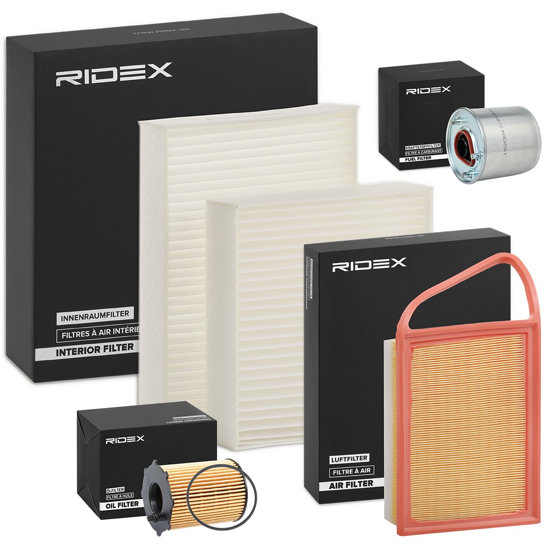 RIDEX Filter kit Article number: 4055F11662 cheaply