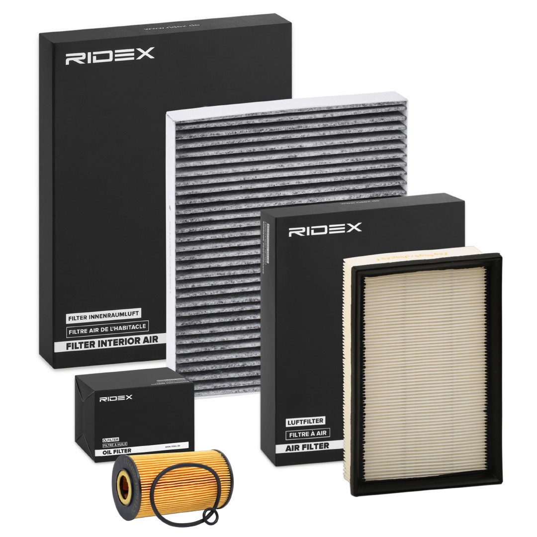 RIDEX Filter-komplekt Artikli number: 4055F20573 soodsalt