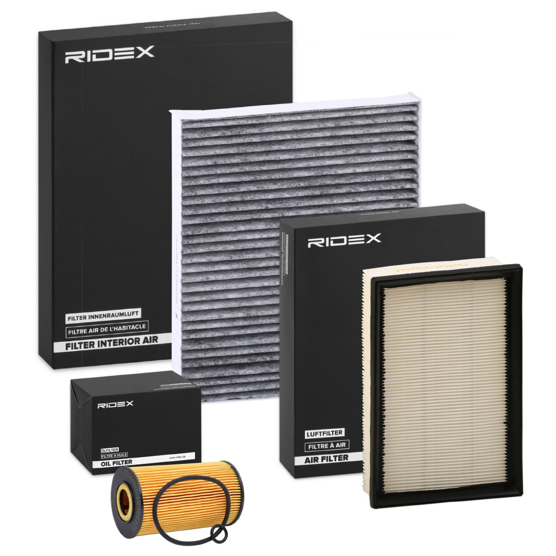 RIDEX Filter-komplekt Artikli number: 4055F20574 soodsalt