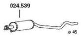 PEDOL Middle silencer Article number: 024.539 cheaply