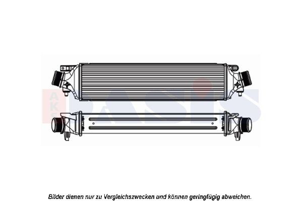 AKS DASIS Intercooler UGS: 017003N à peu de frais