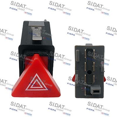 SIDAT 660516A2 Hazard Light Switch OCTAVIA 1.9 TDI 105 PS Diesel 2013