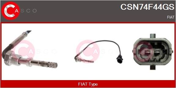 CASCO CHL70006GS Hazard Light Switch NEMO 1.4 HDi 68 PS Diesel