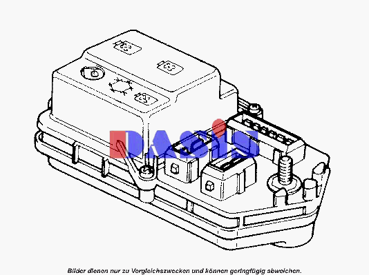 AKS DASIS 860043N Relay, air conditioning TEMPRA 2.0 i.e. 4x4 113 PS Petrol 1997