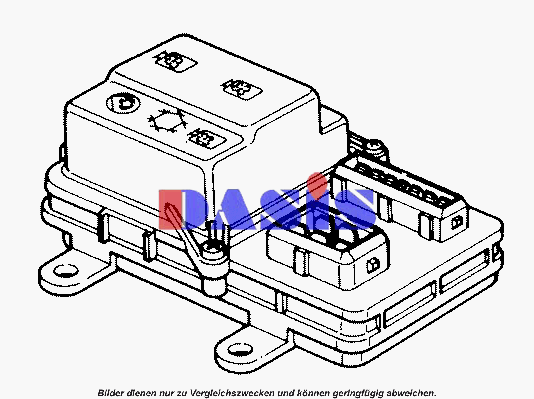 AKS DASIS 860046N Relay, air conditioning TEMPRA 2.0 i.e. 4x4 113 PS Petrol 1997