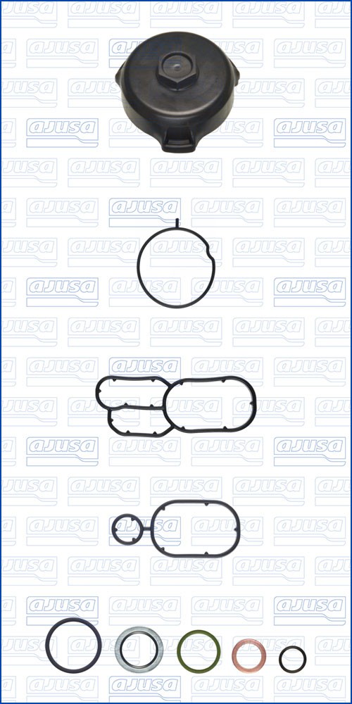 AJUSA Crankcase gasket set Article number: 54302200 cheaply