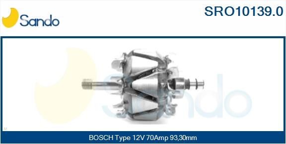 SANDO CHRA turbo Article number: SCH71047.0 cheaply
