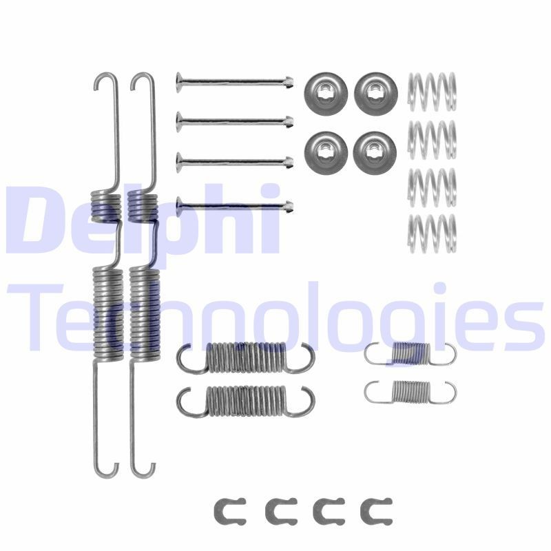 DELPHI LY1213 Accessory Kit, brake shoes PREVIA 2.2 TD (CXR10, CXR11) 101 PS Diesel 2000
