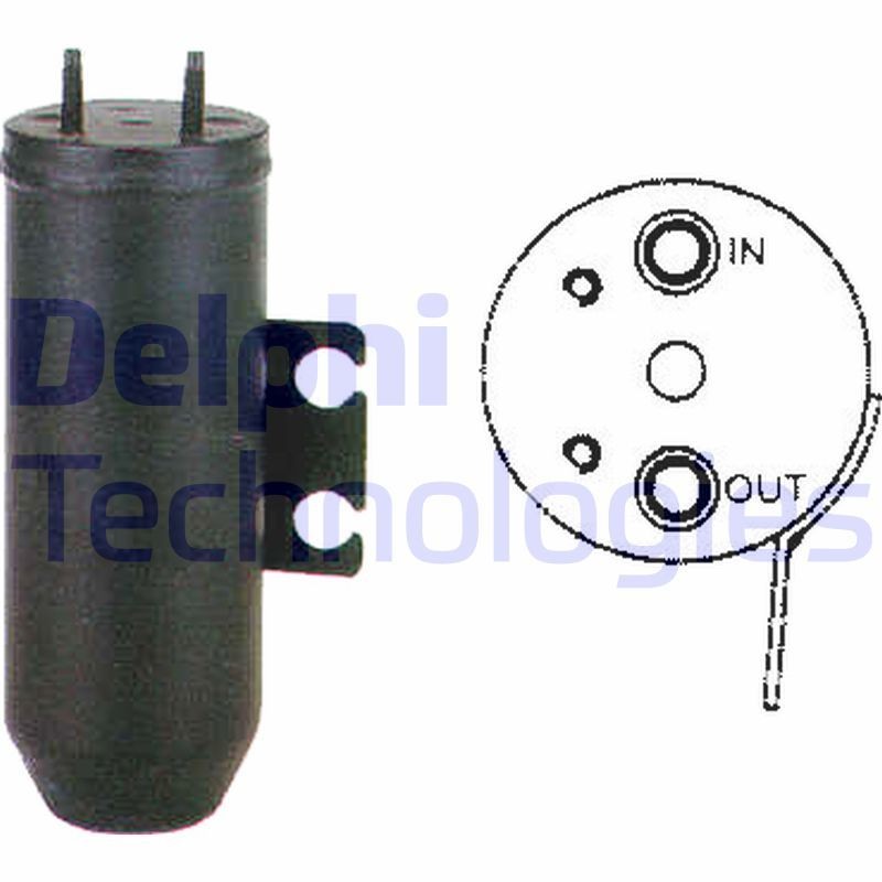 DELPHI Dryer, air conditioning Article number: TSP0175288 cheaply