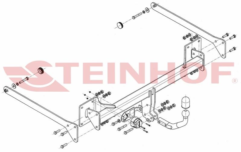 STEINHOF Trailer Hitch Article number: A-104 cheaply