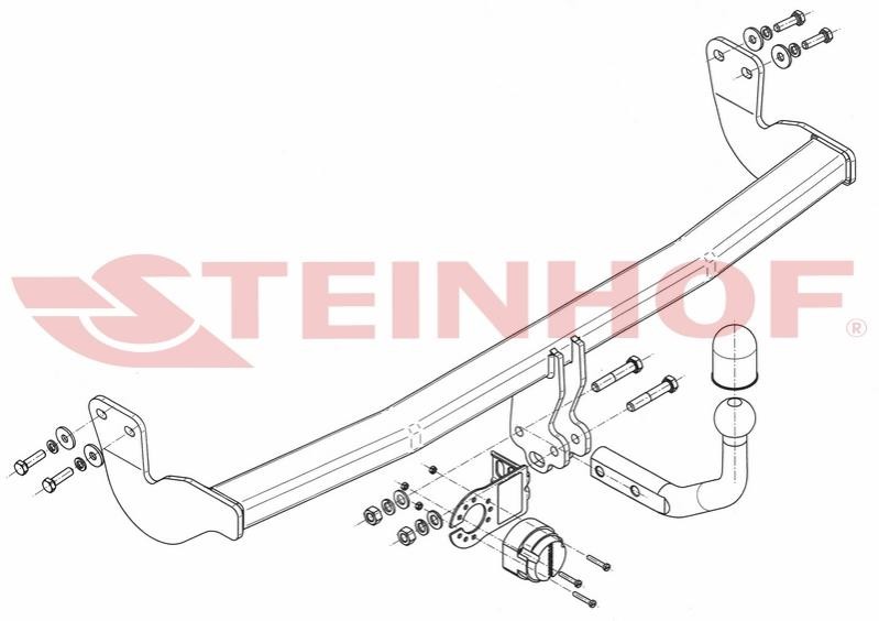 STEINHOF Trailer Hitch Article number: C-053 cheaply