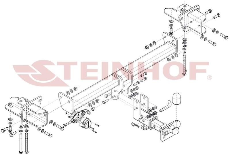 STEINHOF Trailer Hitch Article number: L-108 cheaply