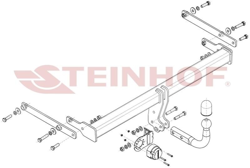 STEINHOF Trailer Hitch Article number: M-061 cheaply