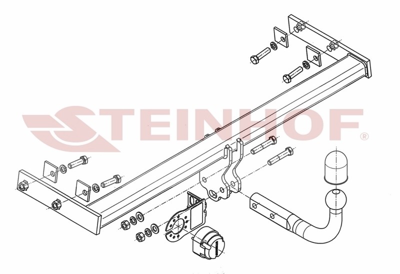 STEINHOF Trailer Hitch Article number: V-280 cheaply