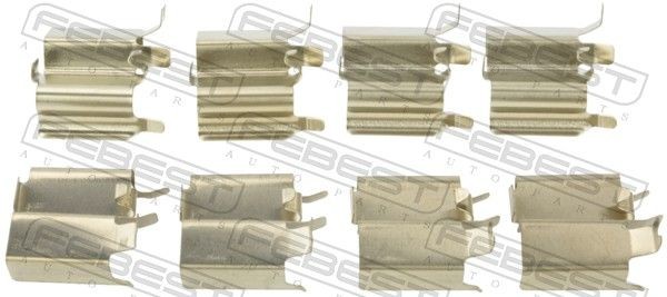 FEBEST Accessory Kit, disc brake pads Article number: 0703-JB416F-KIT cheaply