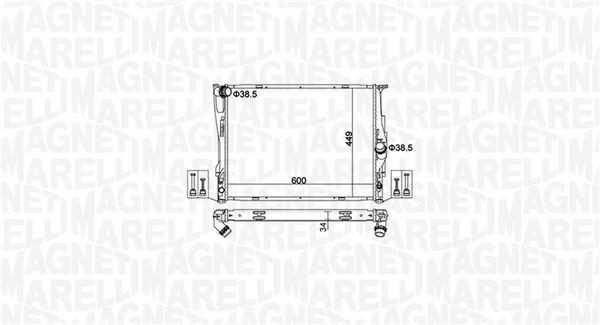 MAGNETI MARELLI Kondensaator, kliimaseade Artikli number: 350203361000 soodsalt