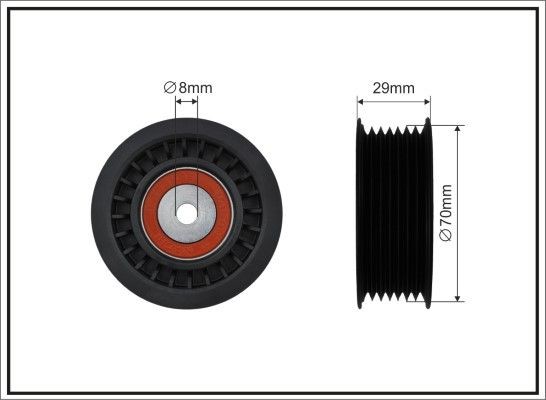 CAFFARO Tensioner pulley Article number: 500651 cheaply