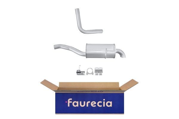 HELLA Rear silencer Article number: 8LD 366 034-311 cheaply