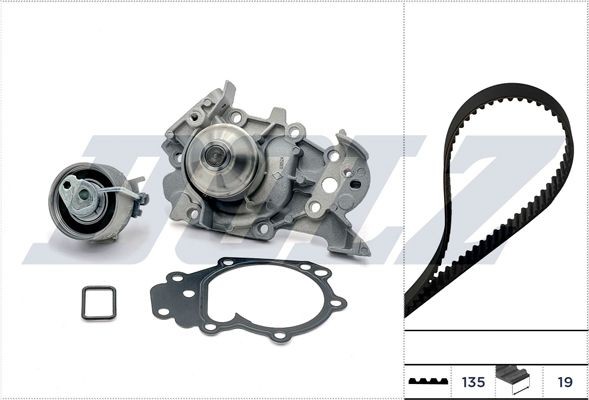 DOLZ Water pump and timing belt kit Article number: KD230 cheaply