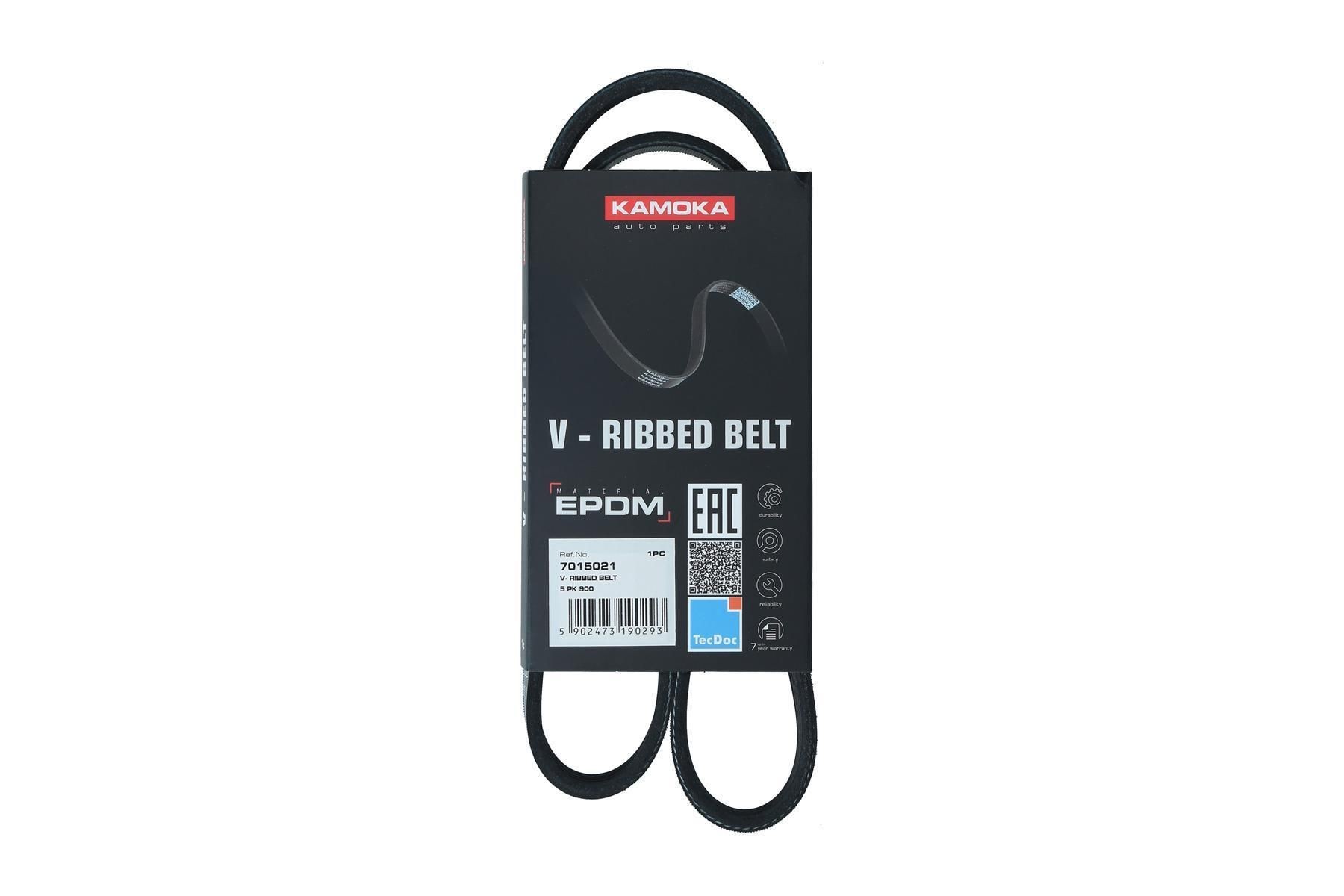 KAMOKA Serpentine belt Article number: 7015021 cheaply