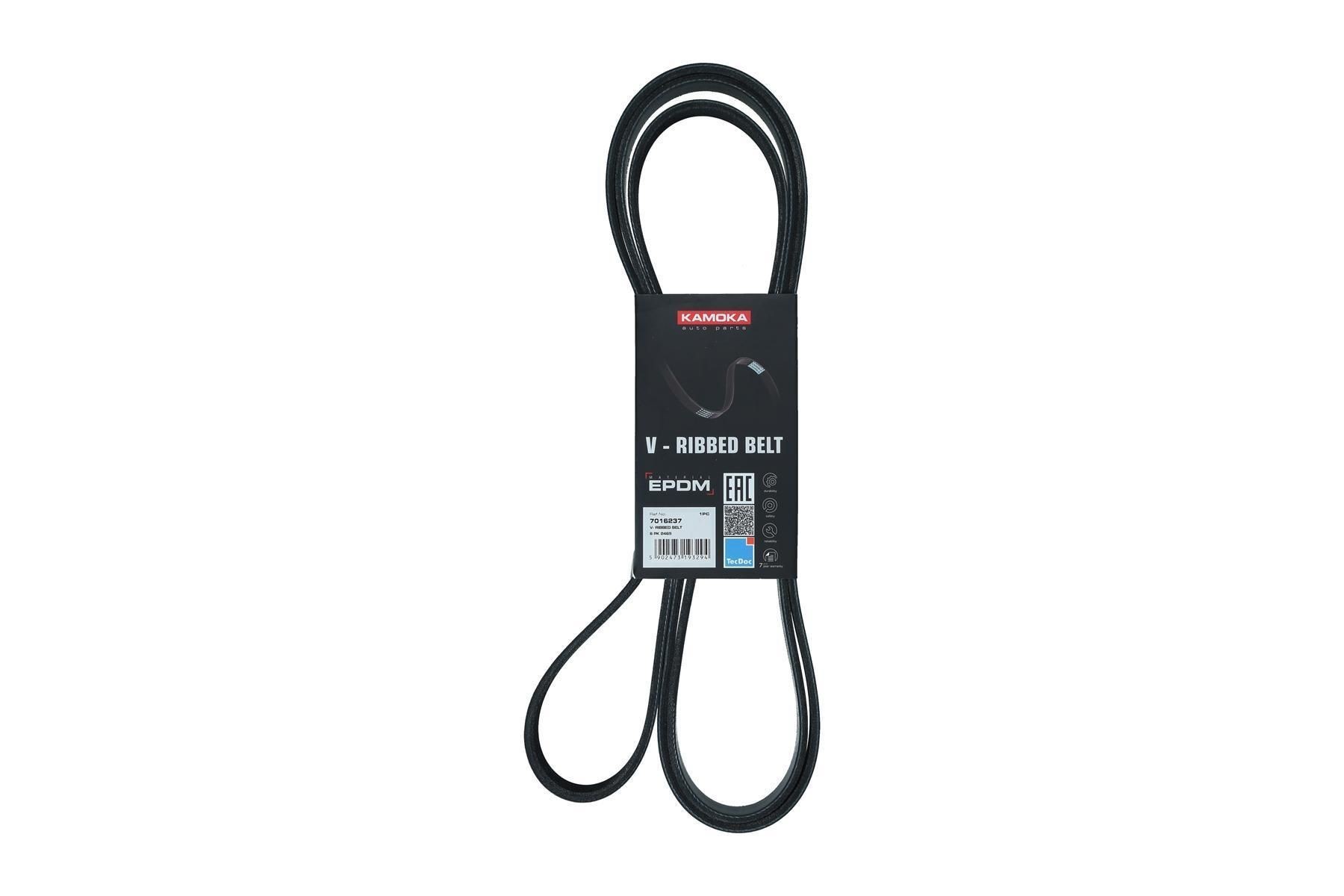 KAMOKA Serpentine belt Article number: 7016237 cheaply