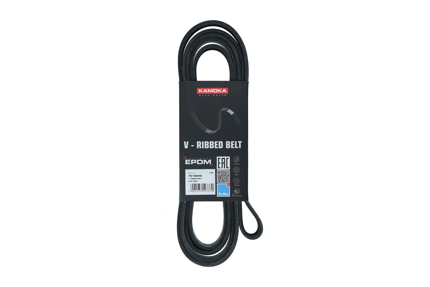 KAMOKA Serpentine belt Article number: 7016245 cheaply