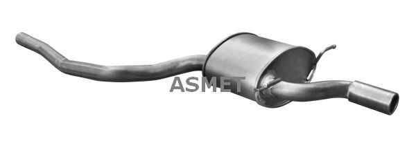 ASMET Rear silencer Article number: 12.042 cheaply