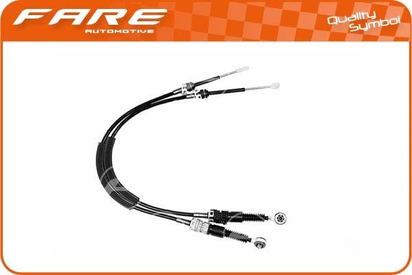 FARE SA 31821 Cable, manual transmission LOGAN 1.6 (LS0L, LS09, LS0V, LS0P, LS18, LS1S, LS1V, LS1Y,... 105 PS Petrol