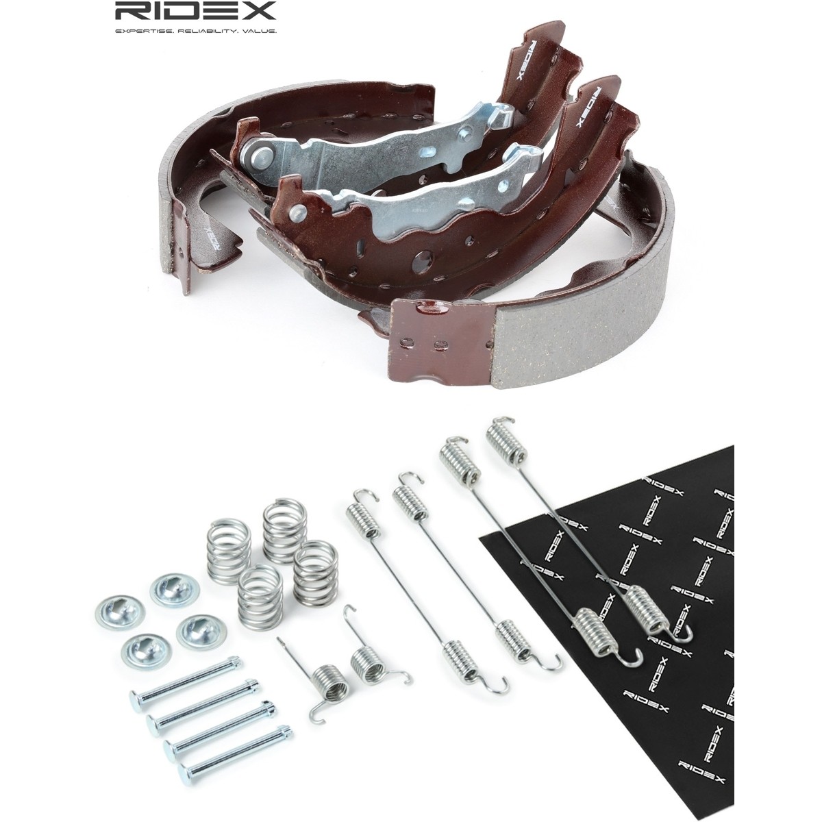 RIDEX Brake Shoe Set Article number: 70B1841 cheaply