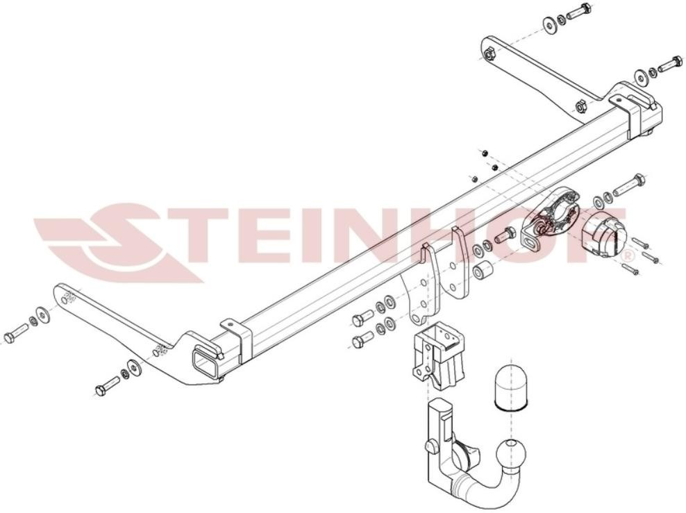 STEINHOF Trailer Hitch Article number: V-076 cheaply