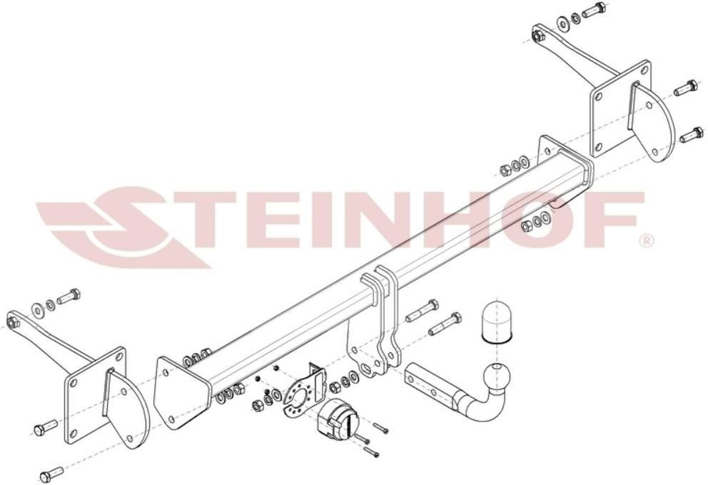 STEINHOF Trailer Hitch Article number: V-078 cheaply