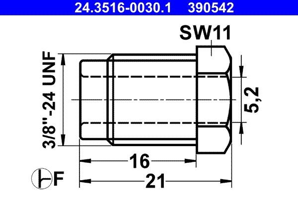ATE Kruvi Artikli number: 24.3516-0030.1 soodsalt