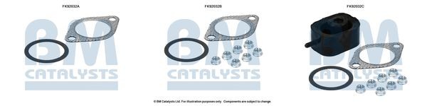 BM CATALYSTS Montaažikomplekt, Katalüsaator Artikli number: FK92032 soodsalt