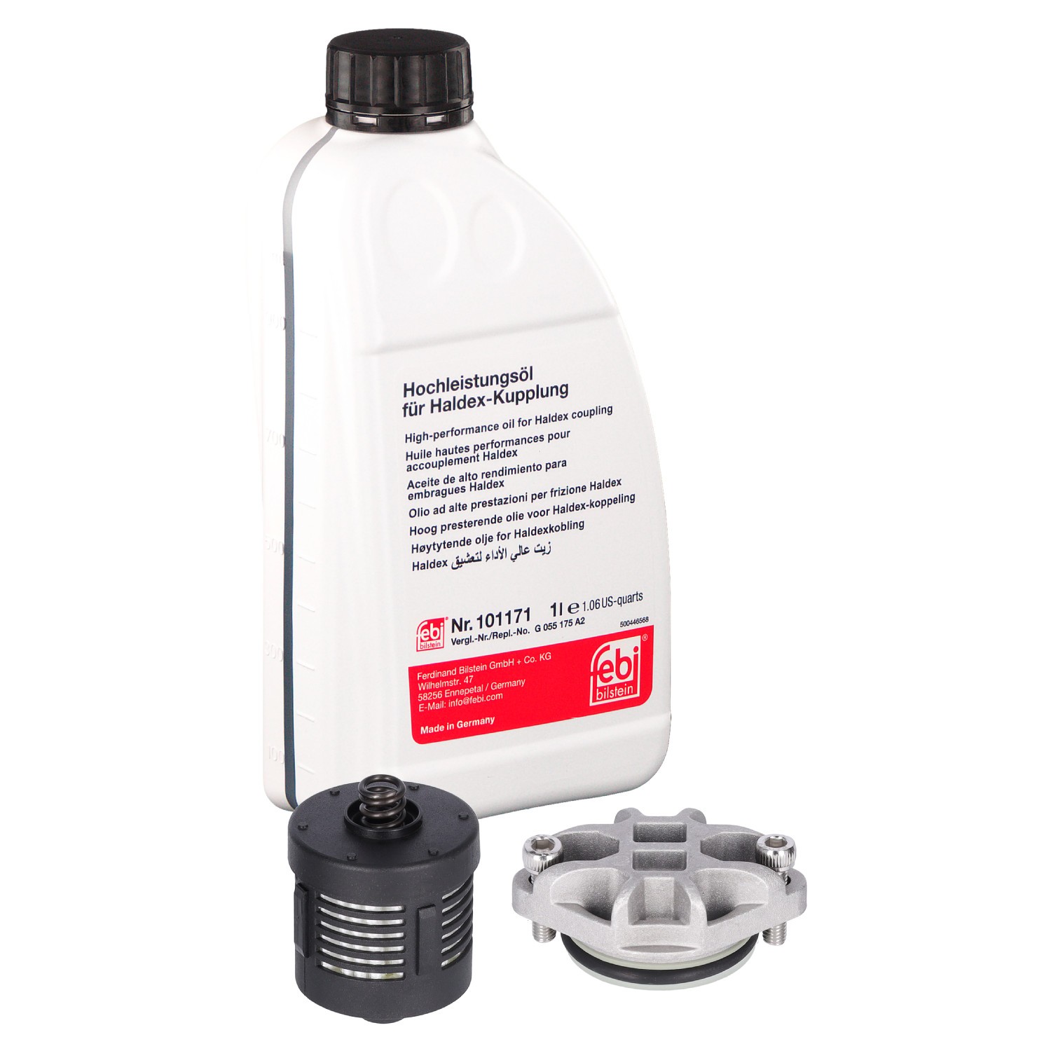 FEBI BILSTEIN 181846 Parts Kit, oil change, multi-plate clutch (all-wheel-drive) S80 4.4 V8 AWD 316 PS Petrol 2016