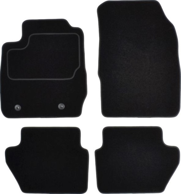 CUSTOPOL FOR23C Floor mats ECOSPORT 1.5 TDCi EcoBlue 125 PS Diesel 2022