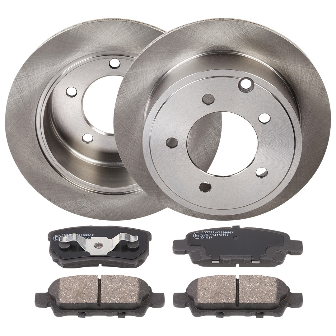 RIDEX Brake discs and pads set Article number: 3405B1913 cheaply