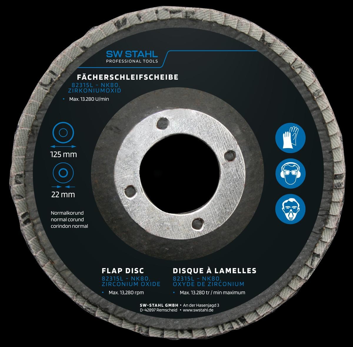 SW-Stahl Slibeskive, vinkelsliber Varenummer: 82315L billige