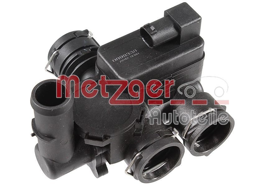METZGER 0899338 Heater control valve E-Class E 320 T CDI 3.0 (211.222) (OM 642.920) 211 PS Diesel 2009