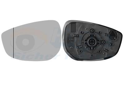 VAN WEZEL Miroir de rétroviseur UGS: 2751831 à bon prix