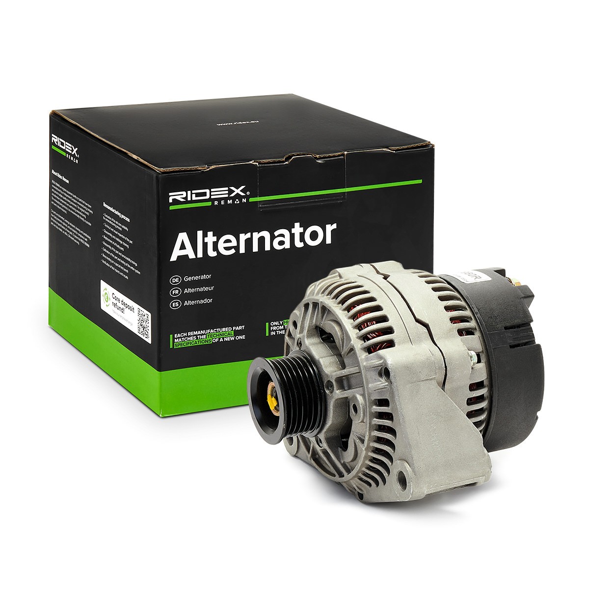 RIDEX REMAN Generaator Artikli number: 4G0960R soodsalt
